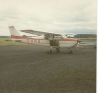 G-ARID @ KIRKBRIDE - Used for parachuting by Cumbria Parachute Centre.Kirkbride airfield during 1977. - by Anthony Smith.