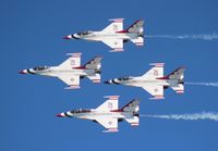 92-3881 - Thunderbirds over Daytona Beach