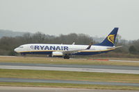 EI-EKZ @ EGCC - Ryanair Boeing 737 landed at Manchester Airport. - by David Burrell