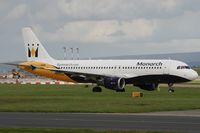 G-OZBB @ EGCC - Monarch Airlines. - by Howard J Curtis