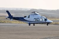 G-PBWR @ EGFH - Visiting Agusta Grand of Helix Helicopters Ltd. - by Roger Winser