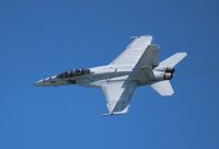 165934 - F/A-18F over Daytona Beach