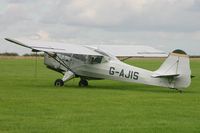 G-AJIS @ EGHA - Privately owned. - by Howard J Curtis