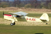 G-AJEE @ EGCB - Barton resident - by Chris Hall