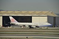 B-18215 @ KLAX - Taxiing to gate at LAX - by Todd Royer