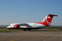 G-BZAX @ EHLE - Just in its new livery - by Jan Bekker