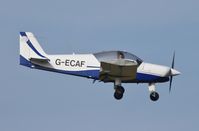 G-ECAF @ EGSH - About to land. - by Graham Reeve