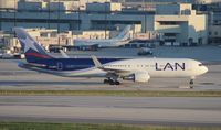 CC-BDD @ MIA - LAN (Chile) 767-300 - by Florida Metal