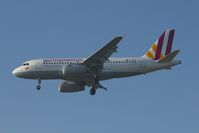 D-AGWC @ EGCC - German Wings A319 in revised scheme - by Terry Fletcher