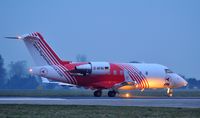 D-AFAI @ EGSH - Twilight departure. - by keithnewsome