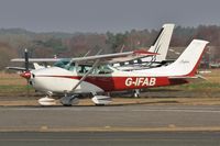 G-IFAB @ EGHH - Parked at Airtime North - by John Coates