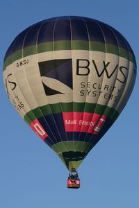 G-BZDJ - BWS Security Systems. At the Icicle Balloon Meet, Savernake. - by Howard J Curtis