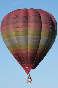 G-BSNZ - At the Icicle Balloon Meet, Savernake. - by Howard J Curtis