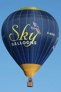 G-BXUS - Sky Balloons. At the Icicle Balloon Meet, Savernake. - by Howard J Curtis