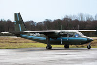 G-BDPN @ EGHH - Ex Belgian Army. - by Howard J Curtis