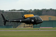 ZJ278 @ EGOS - Operated by the Defence Helicopter Flying School and based here. - by Howard J Curtis