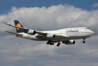 D-ABVX @ MIA - Lufthansa 747-400