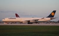 D-AIGO @ MIA - Lufthansa A340-300 - by Florida Metal