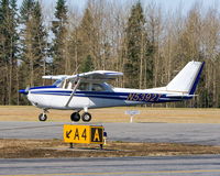 N5392T @ KAWO - 1964 Cessna 172E Skyhawk C/N 17251292 - by Terry Green