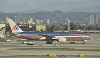 N794AN @ KLAX - Taxiing to gate at LAX - by Todd Royer