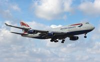 G-CIVE @ MIA - British 747-400