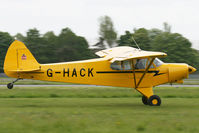G-HACK @ EGBP - At the Great Vintage Flying Weekend. Privately owned. - by Howard J Curtis