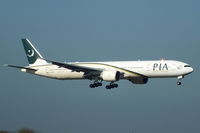 AP-BID @ EGCC - PIA Pakistan International Airlines - by Chris Hall