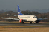 LN-BUG @ EGCC - SAS Scandinavian Airlines - by Chris Hall