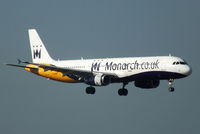 G-OZBS @ EGCC - Monarch - by Chris Hall