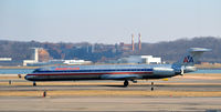 N579AA @ KDCA - Landing DCA - Check the thrust reversers - by Ronald Barker