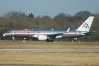 N185AN @ EGCC - American Airlines - by Chris Hall