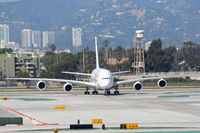 F-HPJB @ KLAX - Air France Airbus A380-861, AFR66 arriving from Paris -LFPG/CDG. - by Mark Kalfas