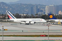 F-HPJB @ KLAX - Air France Airbus A380-861, AFR66 arriving from Paris -LFPG/CDG. - by Mark Kalfas
