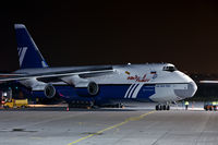 RA-82068 @ GRZ - Loading parts on GRZ Airport Apron. - by Bernhard Sitzwohl