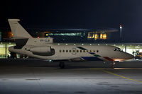 VP-CLB @ GRZ - Taxing on GRZ Airport at night. - by Bernhard Sitzwohl