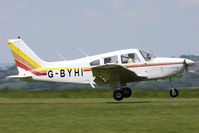 G-BYHI @ EGHA - Privately owned. - by Howard J Curtis