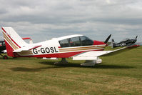 G-GOSL @ EGHA - Privately owned. - by Howard J Curtis