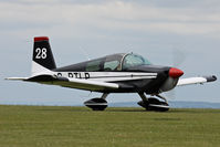 G-BTLP @ EGHA - At the Dorset Air Races. Privately owned. Race code: 28. - by Howard J Curtis