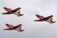 A-918 @ EGVA - At RIAT 2009. A trio: A-918, A-919 and A-936, all Swiss AF. - by Howard J Curtis