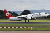 TC-JGH @ EGCC - Turkish Airlines. - by Howard J Curtis