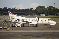 VH-NRX @ YSSY - Regional Express Airlines (VH-NRX) Saab 340B at Sydney Airport. - by YSWG-photography