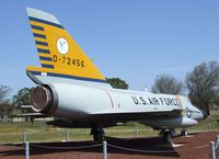 58-0793 - Convair F-106A (reconverted from QF-106A) Delta Dart (displayed as 57-2456) at the Castle Air Museum, Atwater CA
