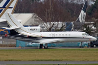 N50FX @ EGHH - Corporate. Taken from the Bournemouth Aviation Museum's viewing bus. - by Howard J Curtis