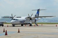 PR-TTK @ SBRJ - Trip ATR42 resting at SDU ramp - by FerryPNL