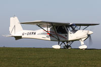 G-ORMW @ EGHA - At the New Year's Day Fly-In. Privately owned. - by Howard J Curtis