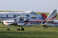 G-CFRT @ EGHA - At the New Year's Day Fly-In. Privately owned. - by Howard J Curtis