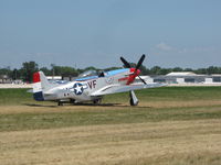 N94384 @ KOSH - In the grass Taxiway at Oshkosh - by steveowen