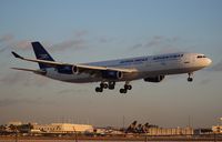 LV-BIT @ MIA - Aerolineas Argentinas A340-300 - by Florida Metal