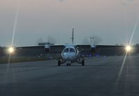 N10VU @ ORL - Mitsubishi MU-2B leaving NBAA - by Florida Metal