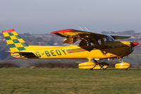 G-BEOY @ EGHA - At the New Year's Day Fly-In. Privately owned. - by Howard J Curtis